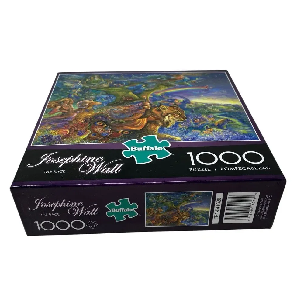 Buffalo Games Jigsaw Puzzle Josephine Wall The Race 1000 Piece Fantasy Art New